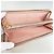 Cartera Long Clemence Monogram Empreinte Louis Vuitton Rosa - vista 3
