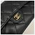Timeless Langer schwarzer Chanel Geldbeutel - Ansicht 6