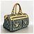 Borsa Louis Vuitton Monogram Denim Neo Speedy Blu - vista 2