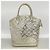 Borsa Louis Vuitton Monogram Miroir Lockit Argento - vista 11
