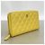 Chanel Long Wallet aus gelbem Lammleder - Ansicht 2