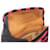 Borsa a Spalla Prada Canapa Righe Marrone Nero Rosa - vista 5