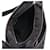Borsa a tracolla con logo Triangle Prada Nero - vista 3
