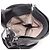 Borsa a Spalla Bottega Veneta Intrecciato Nero - vista 3