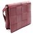 Borsa a tracolla mini Bottega Veneta Maxi Intrecciato Cassette Bordò - vista 2