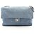 Borsa Chanel Jumbo Matelassé Denim Blu