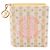 Cartera de dos pliegues con bolsillo Louis Vuitton Blanco Multicolor Amarillo