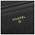 Borsa a tracolla Chanel Matelassé in pelle di vitello martellata nera Nero - vista 4