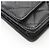 Borsa a tracolla Chanel Matelassé in pelle di vitello martellata nera Nero - vista 6