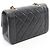 Borsa a Spalla Chanel Matelassé Diana Flap Nero - vista 2