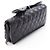 Borsa a Spalla Chanel Matelassé Butterfly Nero - vista 2