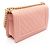 Chanel Boy Schultertasche aus rosa genarbtem Kalbsleder Pink - Ansicht 2