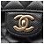 Chanel Matelassé Double Flap Schultertasche Schwarz - Ansicht 10