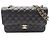 Borsa a Spalla Chanel Matelassé Double Flap Nero