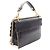 Fendi Kanai Medium Lederhandtasche Schwarz - Ansicht 2