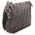 Borsa a Spalla Fendi Zucca Nero Cachi - vista 2
