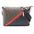 Borsa a Spalla Fendi Zucca Marrone Nero Rosso