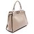 Borsa Fendi Peekaboo Regular 2-Way Beige - vista 2