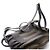 Fendi Pequin Rucksack/Handtasche Braun Schwarz - Ansicht 6