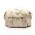 Borsa a tracolla/Borsa a mano Prada Re-Nylon con borchie Beige
