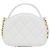 Borsa a tracolla Chanel AP3088 in pelle bianca Bianco - vista 2