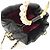 Borsa a tracolla in pelle nera Chanel AS2608 Nero - vista 8