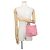 Borsa Chanel 22 Mini Coco Mark in pelle di vitello lucida Rosa - vista 4