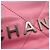 Borsa Chanel 22 Mini Coco Mark in pelle di vitello lucida Rosa - vista 8