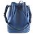Borsa a Spalla Louis Vuitton Epi Noe M44005 Blu