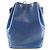 Borsa a Spalla Louis Vuitton Epi Noe M44005 Blu - vista 2