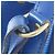 Borsa a Spalla Louis Vuitton Epi Noe M44005 Blu - vista 6