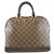 Borsa Louis Vuitton Damier Alma PM Marrone