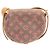 Borsa a tracolla Louis Vuitton Monogram LV Pop Tambourin M55460 Marrone Rosa - vista 2