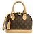 Borsa Louis Vuitton Monogram Alma BB Marrone