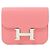 Hermès Monedero Slim Constance Hermes Rosa
