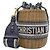 Borsa a Spalla Christian Dior DIOR OBLIQUE in Vimini M7600CMVO Blu Beige