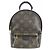 Zaino Louis Vuitton Monogram Palm Springs MINI Marrone