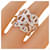 Ring Anello Hermes Hermès Chaine d'Ancre Enchainée Argento  - vista 5
