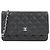 Catena per portafoglio Chanel Timeless Classic Line AP0250 Nero