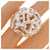 Hermès Hermes Chaine d'Ancre Enchainée Very Large Ring Prata  - vista 5