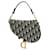 Borsa Saddle Christian Dior DIOR OBLIQUE Blu - vista 2