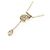 Collana Chanel Extrait de No. 5 Pink Gold D'oro - vista 4