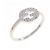 Gucci Ringband aus Weißgold und Diamanten Golden