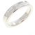 Tiffany & Co. 1837 Narrow Silver Band Ring Ring