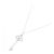 Tiffany & Co Collana mini Tiffany Crown Key - vista 2