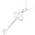 Tiffany & Co Collana mini Tiffany Crown Key - vista 4
