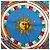 Fazzoletto di seta Hermès Blue Astrologie Dies et Hore - vista 2