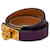Hermès Purple Swift Kelly Double Tour Bracelet XS  - view 2