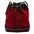 Bucket Gucci Red GG Velvet Web Rosso