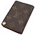 Louis Vuitton Marrone Monogram Porta Carte Credit Pression - vista 2